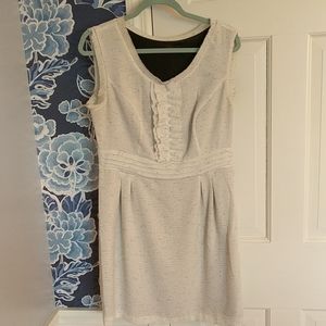 Above knee sleeveless ruched dress